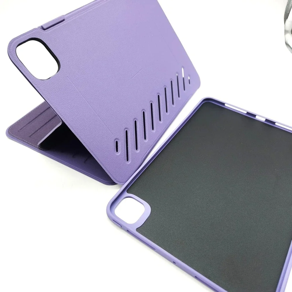 ESR Shift iPad Pro 11 Inch Case‎ M4 M5 2025 2024 Rotating Magnetic Purple Stand